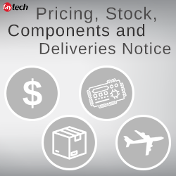 Prijzen, voorraad, componenten en levering 